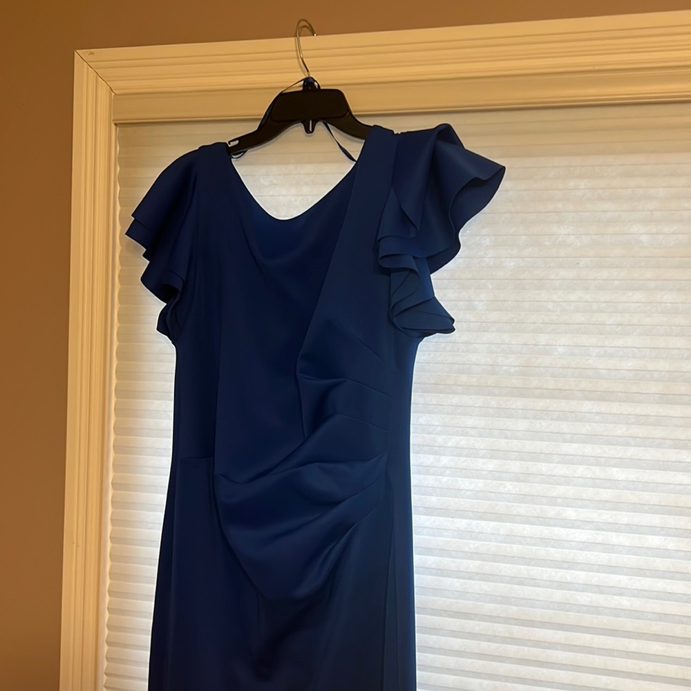 Beautiful long blue formal gown